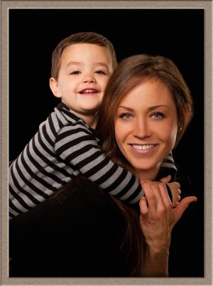 Mother and Little Boy Portrait Taken at Ollar Photography in Lake Oswego, Oregon